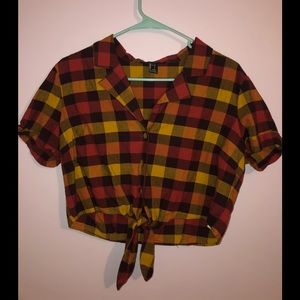 Cropped Flannel